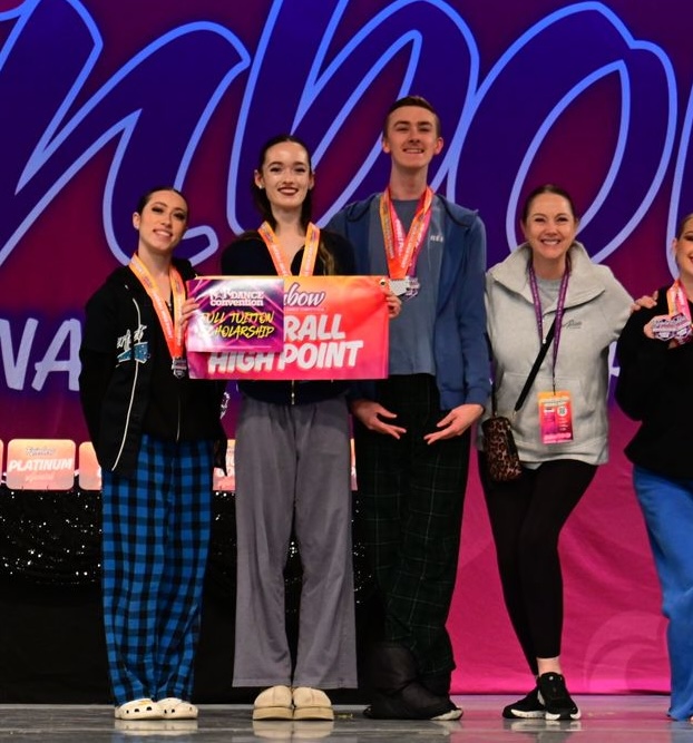 Perfect Pointe award moment
